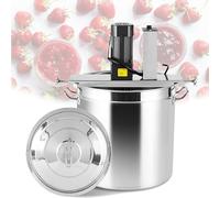 Commercial Electric Mixer, Fully Automatic Jam and Sauce Mixer with Four-Blade Scraper for Soups, Chili, Beverages, and Porridge, Ideal for Commercial Use