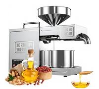 Commercial Electric Oil Press Machine for Cold and Hot Pressing of Various Seeds and Nuts