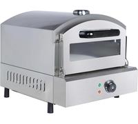 Commercial Electric Pizza Oven, Double-Layer Stainless Steel Toaster for Restaurant Home Party, Temperature Range 50-350℃