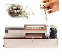 Commercial Electric Quail Egg Peeler, Stainless Steel, Automatic Processing Tool for Boiled Eggs, Low Breakage Rate