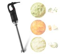Commercial Electric Stick Blender with Variable Speed and Safety Lock, Ideal for Mixing Soups and Sauces