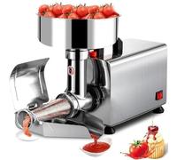 Commercial Electric Tomato Strainer Machine,Commercial Stainless Steel Food Milling Press Machine Sauce Maker