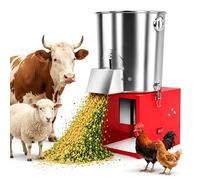 Commercial Electric Vegetable Chopper, Multifunctional Stainless Steel Poultry Feed Processor, Adjustable Shredder for Chicken, Cattle, Sheep, Farm & Household Use 2000W