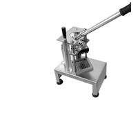 Commercial Electric Vegetable Slicer for French Fries, Potatoes, Radishes, Lettuce & Cucumber - Long Strip Cutting Machine (Hand Pressure)