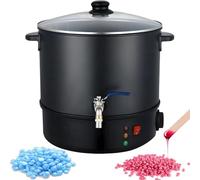 Commercial Electric Wax Melter, Hand and Feet Wax Pot with 30-110℃ Temperature Adjustment, Dry Burn Protection, Candle Paraffin Making Kit for Home, Women Salon 20l