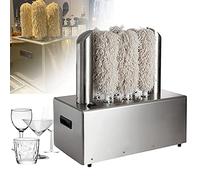 Commercial Electric Wine Glass Washer with 8 Heads for Polishing and Drying All Types of Glassess and Ceramic Tea Sets Easy to Operate