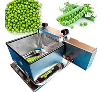 Commercial Electrical Pea Peeler, Beans Stripper Sheller Pea Peeler Machine for Peas/Soy/Beans/Edamame, Bean & Pea Sheller Peeling Machine
