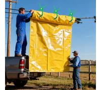 Commercial Electrical Safety Blanket, Lightweight EVA Resin Insulation Cloth Pad For Substations/Power Plants/Field Electric Work, Portable Shielding Mat(10kv-100x200cm(39.4x78.7in))
