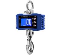 Commercial Electronic Hanging Scale 1000kg Capacity Waterproof LCD Display Hanging Hook Cranes Hook for Luggage