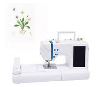 Commercial Embroidery Machine,650rmp Automatic Embroidery MachineAutomatic Embroidery Machine,7'' LCD Screen,Automatic Embroidery Machine,for Beginners,clothes