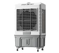Commercial Evaporative Air Cooler Fan, 150W Cooler with 55L Capacity Water Tank, 120°Oscillation, 3 Wind Speeds Air Cooler for Room Outdoor(150W)