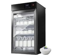Commercial Fermentation Machine, 100L Automatic Yogurt Maker, Adjustable Heating 30-60 ℃ & 360° Cycle Ferment, Refrigeration Effect Optinal & 3 Layers Shelves Number Of Adjustable for Yoghurt