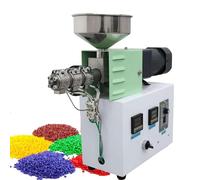 Commercial Filament Extruder 90W, ABS PEEK PLA Plastic Pressing Machine, Single Screw 0.1in Extruding Diameter, 0.6in Screw Diameter, 0.01-0.5KG/h Output for Factories