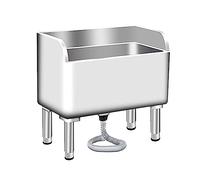 Commercial Floor Mop Sink,Stainless Steel Mop Service Basin,Indoor Outdoor Floor-Standing Sink,Laundry Room Slop Sink,Utility Mop Bucket