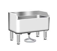 Commercial Floor Mop Sink, Stainless Steel Mop Service Basin Utility Tub Mop Bucket Laundry Room Slop Sink For Kitchen/Restaurant/Business/Garages