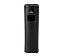 Commercial Floor-Standing Garbage Bin with Removable Inner Bucket and Vertical Ashtray for Home, Hotel, Park, Public Areas - Durable Design for Easy Waste Disposal