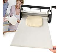 Commercial Folding Dough Sheeter,Manual Pasta Sheet, Stainless Steel Counter Top Dough Rolling Machine,Foldable Dough Laminator,for Croissant Baking/Pastry/Pasta