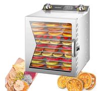 Commercial Food Freeze Dryer Machine, 18 Stainless Steel Trays, Digital Timer & Adjustable Temp Control for Jerky, Herbs, Fruits, Vegetables