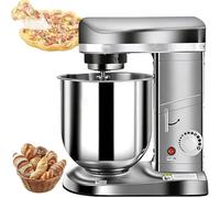 Commercial Food Mixer, 500W Electric Stand Mixer with Mixing Bowl, Beater & Dough Hook, 3 Speeds Adjustable, 10L Capacity for Bakery Pizzeria