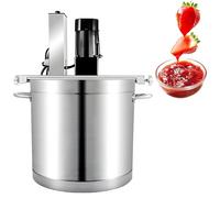Commercial Food Mixer, Automatic Jam Mixer, 25L Capacity, 4-Blade Scraper, Three-Layer Barrel, Ideal for Soup, Chili Sauce, Drink, Jam, Porridge