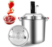 Commercial Food Mixer, Automatic Stainless Steel Mixing Machine for Hot Pot Seasoning, Adjustable Speed,