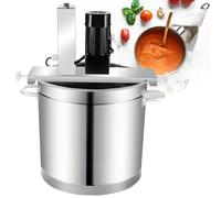 Commercial Food Mixer with 4-Blade Stirring Scraper, Adjustable Speed, Automatic Pot Stirrer for Jam, Sauce, and Filling Preparation