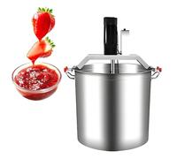 Commercial Food Mixing Machine - Electric Jam Mixer, Stainless Steel Automatic Pot Stirrer with 4-Blade Mixing Scraper for Soup, Chili Sauce, Beverage, Jam & Porridge, One-Touch Operation