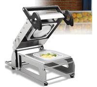 Commercial Food Sealing Machine for Preserving Meat and Vegetables, Heat Sealing with Roll Film, Desktop Design for Efficient Take Away Packing