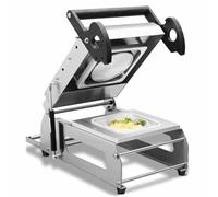 Commercial Food Sealing Machine, Hand Pressure Packaging for Takeaway Boxes, Efficient Tray Sealer for Steak and Cooked Foods
