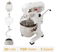 Commercial Planetary Food Mixer / Spiral Mixer - 20L