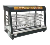 Commercial Food Warmer Display Case 3 Tier Heated Cabinet