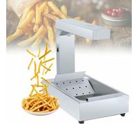 Commercial Food Warmer Heat Lamp, inless Steel Heating Cabinet for Snack Bars and Fast Food Restaurants, Perfect for Keeping French Fries Hot