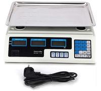 Commercial Food Weighing Scales 30kg 40kg/ 1g Multifunctional Electronic Weighing Scale LCD Display Tare Function(40kg/1g,220V)