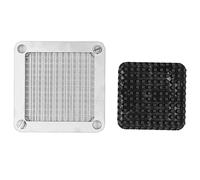 Commercial French Fry Cutter Blade, Stainless Steel Manual Potato Cutting Machine Blade for Cucumber Eggplant Carrot with Aluminum Alloy Frame for Kitchen Food Prep (6mm)