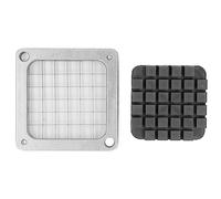 Commercial French Fry Cutter Blade, Stainless Steel Manual Potato Cutting Machine Blade for Cucumber Eggplant Carrot, with Aluminum Alloy Frame for Kitchen Food Prep (12mm)