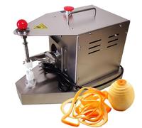 Commercial Fruit Peeler Machine, Automatic Stainless Steel, Peels Lemon, Orange, Pear, Mango, Peach, Kiwi in 5 Seconds, Up to 500 Pieces Per Hour