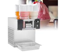 Commercial Fully Automatic Snowflake Ice Machine - Snow Cone Maker with Air Cooling - Quality Compressor for Food Trucks and Restaurants1200w