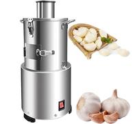 Commercial Garlic Peeling Machine, Stainless Steel Garlic Peeler Machine with Non-Slip Feet, 200W Strong Motor And Quick Peel/Efficient Heat Dissipation for Kitchen And Restaurant Use