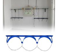 Commercial Gas Cylinder Bracket - Steel Wall-Mounted Fixed Rack for Propane, Argon, Oxygen, Welding Gas Tanks, Ideal for Welders, Homeowners, and DIY Enthusiasts