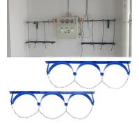 Commercial Gas Cylinder Bracket - Steel Wall-Mounted Fixed Rack for Propane, Argon, Oxygen, Welding Gas Tanks, Ideal for Welders, Homeowners, and DIY Enthusiasts