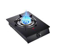 Commercial Gas Stock Pot Range,Glass Nine-burner Single Stove [tube + Clamp],for Seafood Boil,Home Brewing(LPG)