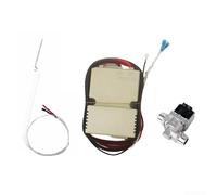 Commercial Gas Stove Ignition Controller AC220V Flameout Protection High Voltage Ignition Module 15KV for Commercial Wok Stoves Gas Stove Safety Kit with DC24V Solenoid Valve Automatic Flameout(C)