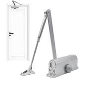 Commercial Gate Closer - Hydraulic Automatic Device, End of the Living Door, Adjustable Spring - Pull Mechanism, High Performance Locking System for Apartment Warehouse Office School Hospita
