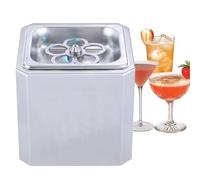 Commercial Glass Chiller, Instant Electric Drink Cooler, Fast Ice Glasses in 4-6 Seconds for Bar, Restaurant, Kitchen with LED Lights
