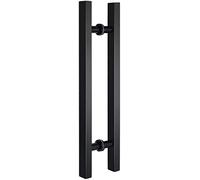Commercial Glass Door Handles - Durable Stainless Steel Push Pull Design for Interior and Exterior Doors, Ideal for Homes and Businesses