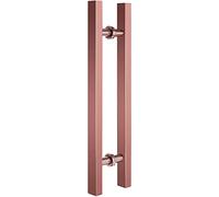 Commercial Glass Door Handles - Durable Stainless Steel Push Pull Design for Interior and Exterior Doors, Ideal for Homes and Businesses