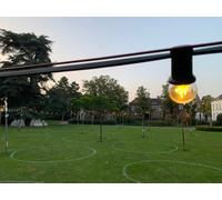 Commercial Grade E27 String Light 40 Sockets 20M IP44 - 145077