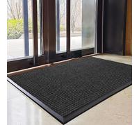 Commercial-Grade Entrance Mat, Door Mat Indoor/Outdoor, Heavy Duty Doormat Scraper Floor Mat For Home Entrance - Low-Profile Mats For Home, Schools, Cafes, Business (Size:120 * 200cm,Color:black)
