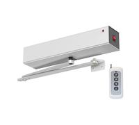Commercial Grade Hydraulic Door Closer with Adjustable Spring, Sensor Function, and Power-Off Startup
