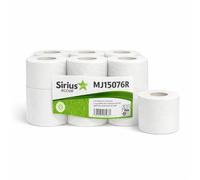 Commercial Grade Mini Jumbo Toilet Roll, 2-Ply, 200m Length, 10 Rolls per Case, for Centrefeed Dispensers